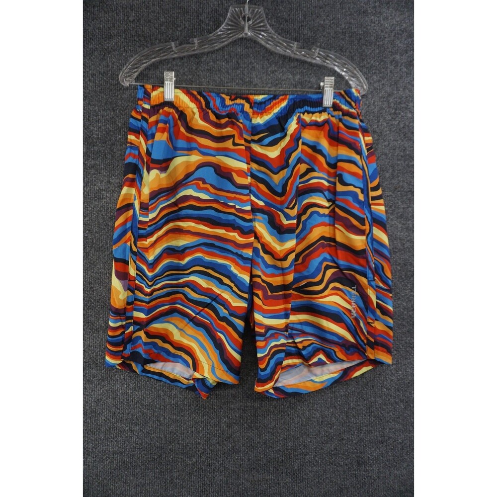 Merrell Entrada II Run Shorts Men XL Rainbow Mountain Multicolor Swim Hike